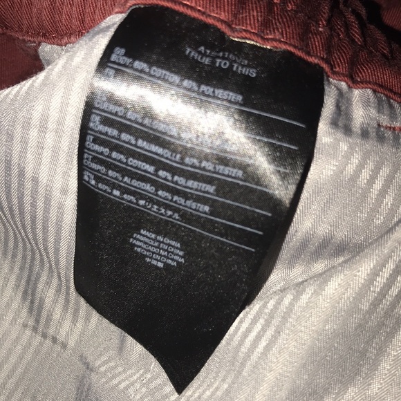 Volcom small burgundy pants 💗 - Picture 7 of 7